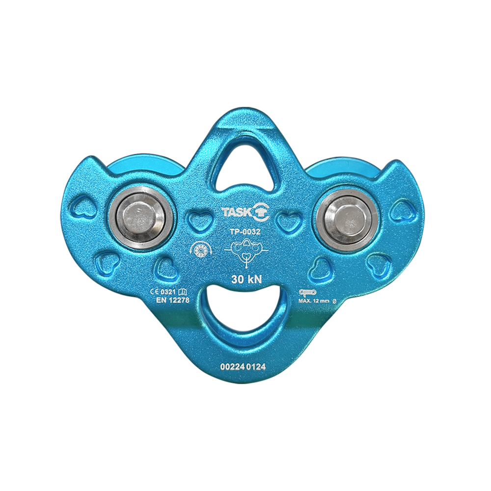 POLIA ALUMÍNIO EM LINHA PARA CORDA 30KN CE EN - POLIA SPEED LIGHT